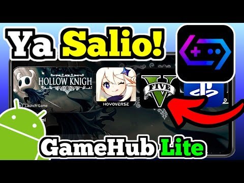 🔥NUEVO “GAMEHUB LITE” PARA ANDROID!😍| MEJOR EMULADOR de WINDOWS en ANDROID✨️