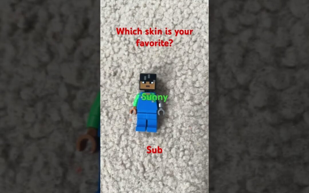 The best #lego #minecraft skins!