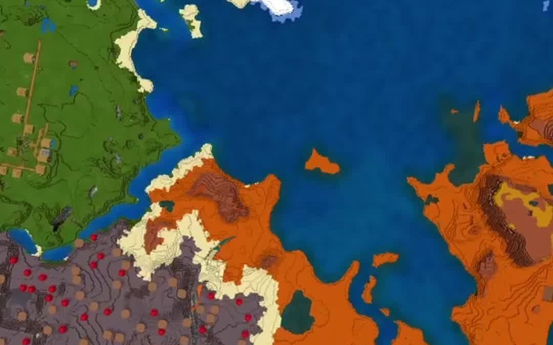 @craftandchill Amazing Rare Biomes Combo Seed! #minecraft #minecraftseeds #minec…