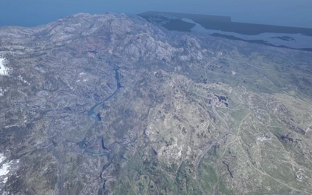 @sxrdo Shows truly how bit the map is #sxrdo #rdr2 #reddeadtok #reddeadredemptio…