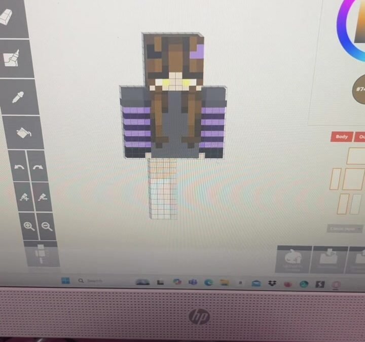 @m00n_st4rz_xd Making a new minecraft skin ||#skindex #kat #minecraft #minecraft…