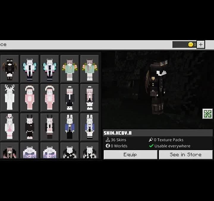 @hizply fairy skin Minecraft #minecraft #minecraftskincosmetic #minecraftskin #C…