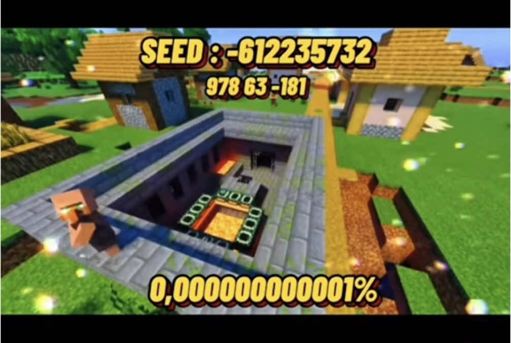 @minecraftrarestseed Minecraft TOP 5 Rarest Seed [JAVA & BEDROCK]  #Minecraft #M…