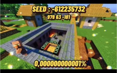 @minecraftrarestseed Minecraft TOP 5 Rarest Seed [JAVA & BEDROCK]  #Minecraft #M…
