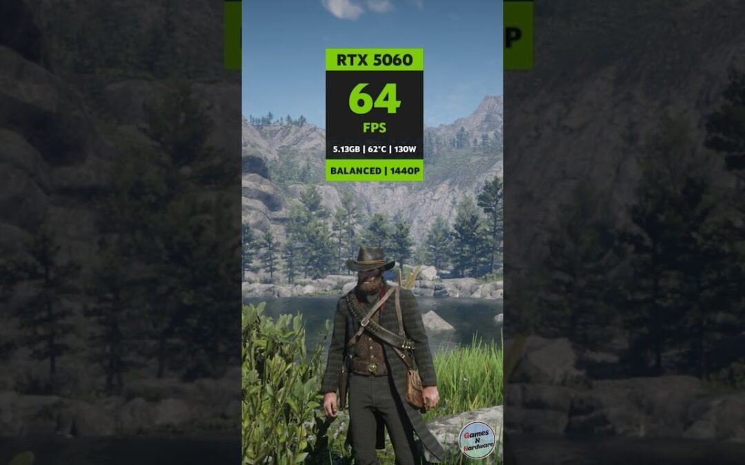 Red Dead Redemption 2 vs RTX 5060 | Graphics Comparison