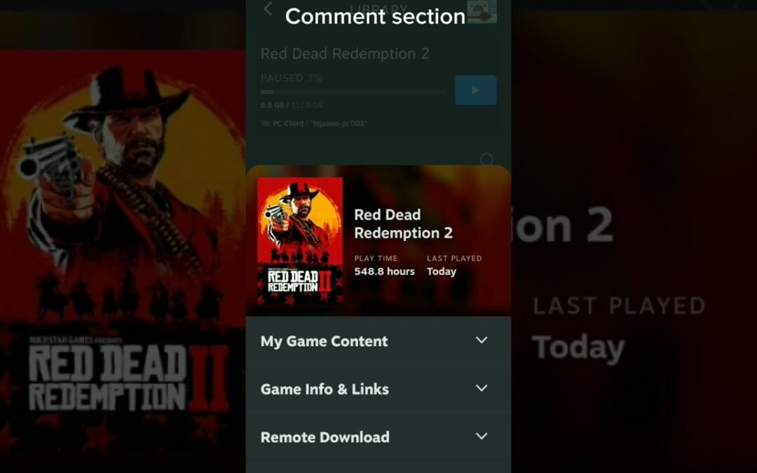 Free steam account with rdr 2