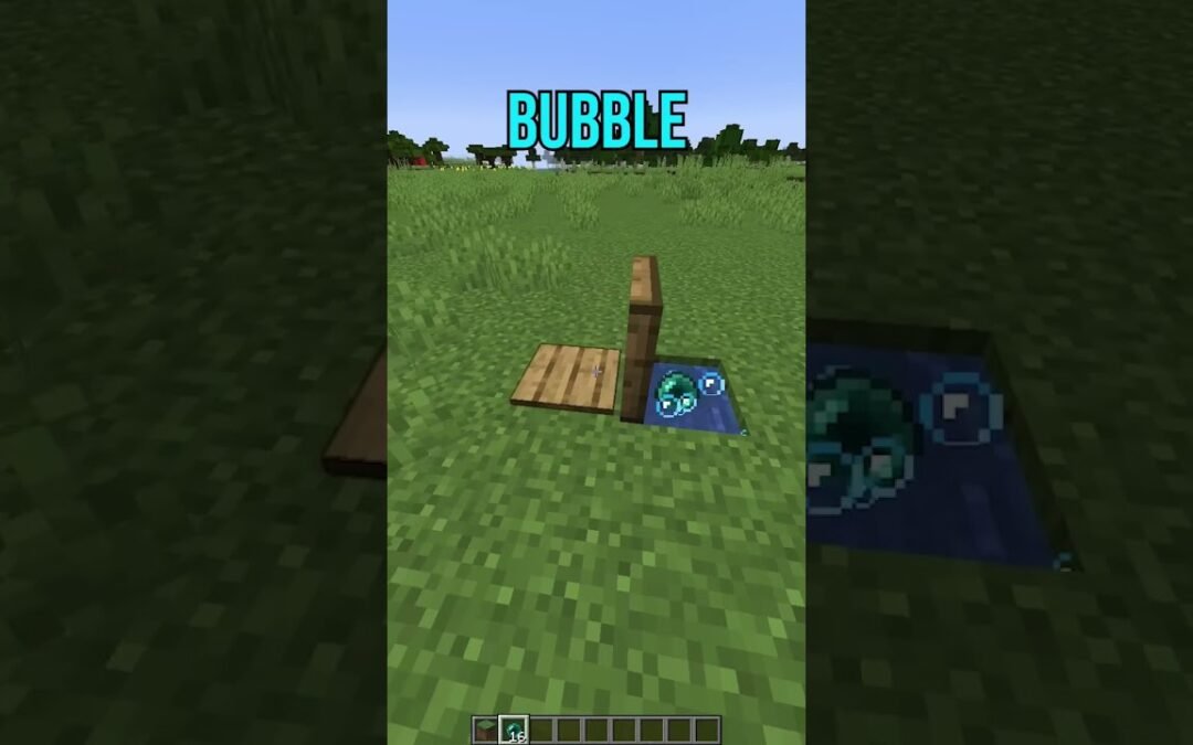 Minecraft Stasis Chamber #shorts