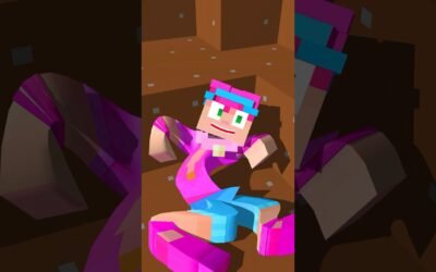 me rompí todos los huesos en #minecraft… 😂