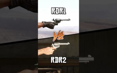 RDR1 VS RDR2- Cattleman Comparison #shorts #rdr2 #reddeadredemption2 #cattleman