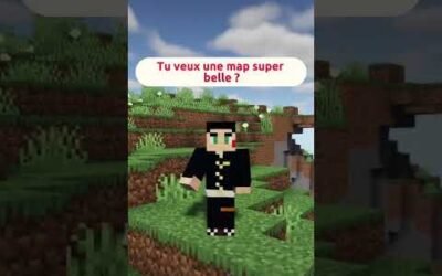 Une map ultra belle sur Minecraft ! (seed dans la video)