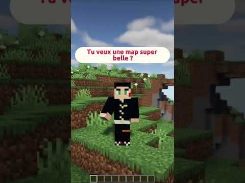 Une map ultra belle sur Minecraft ! (seed dans la video)