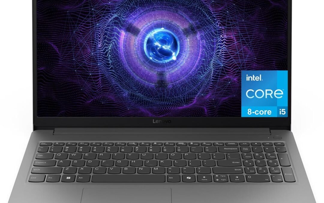 Lenovo LOQ Essential Gaming Laptop, 15.6″ FHD 144Hz Display, 8-core Intel Core i5-12450HX, GeForce RTX 2050, 16GB DDR5, 512GB SSD, Wi-Fi 6, RJ-45, USB-C, HDMI, Card Reader, Non-Backlit, Win 11 Home