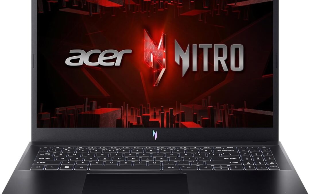 acer Nitro V Gaming Laptop | Intel Core i9-13900H Processor | NVIDIA GeForce RTX 4060 Laptop GPU | 15.6″ FHD IPS 144Hz Display | 32GB DDR5 | 1TB Gen 4 SSD | WiFi 6 | Backlit KB | ANV15-51-92XK
