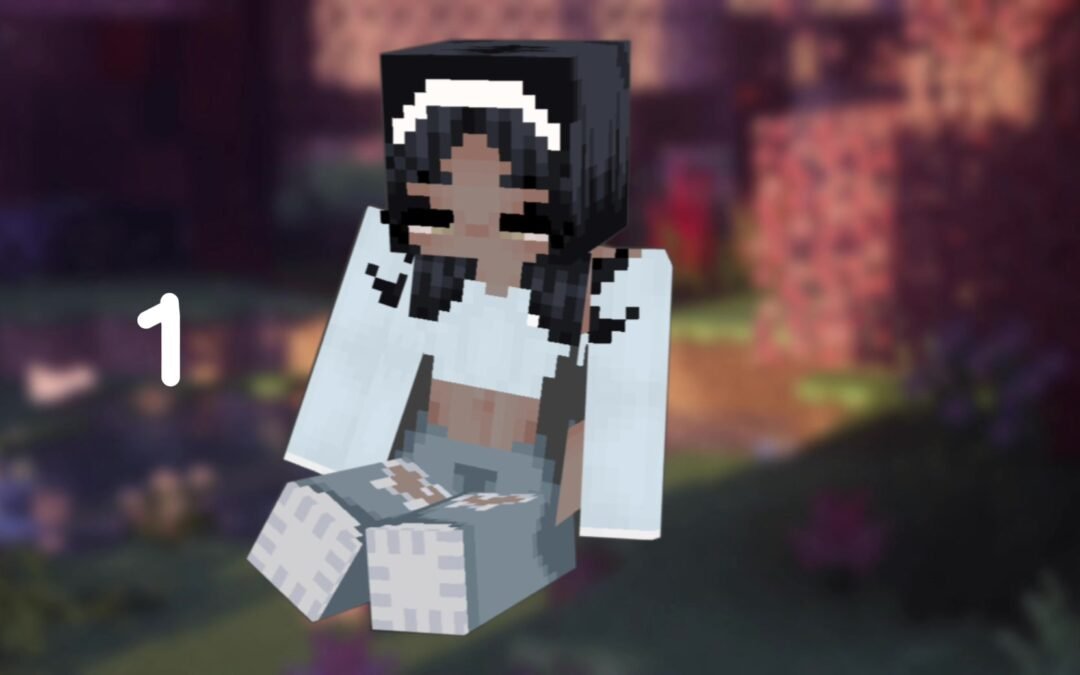 @blackminecraftaesthetic POC/Black Girl Minecraft Skins. Click the yt icon and w…