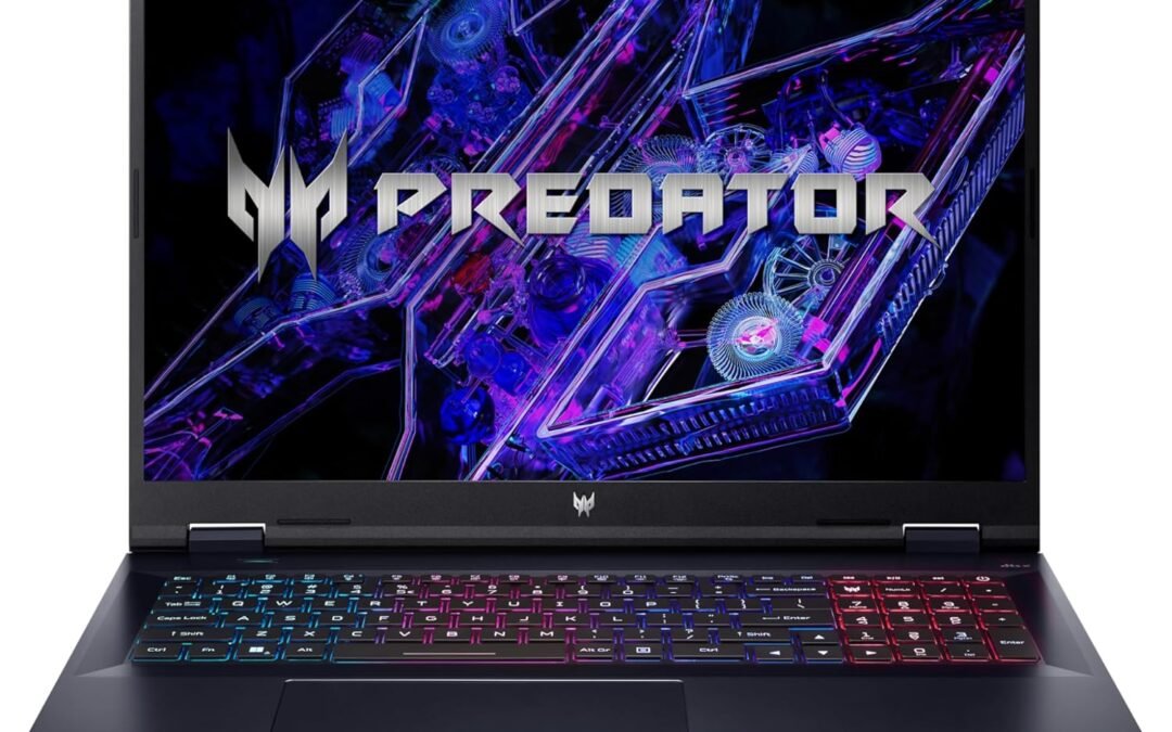Acer Predator Helios Neo 18 Gaming Laptop | Intel Core i7-14700HX | NVIDIA GeForce RTX 4070 | 18″ WQXGA 2560 x 1600 165Hz G-SYNC Display | 16GB DDR5 | 1TB Gen 4 SSD | Killer Wi-Fi 6E | PHN18-71-77JT
