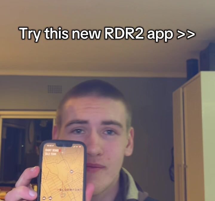 @gamemaps_irl RDR2 Map + Google Maps = This app  #rdr2 #rdr #rdr2online #gamemap…