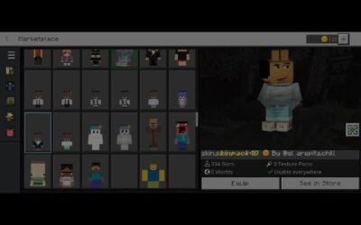 @hizply Minecraft cosmetics skin 4d 330+ version 1.21.60 #Minecraft #minecraftsk…