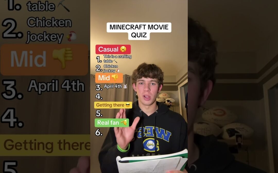 Comment your scores😎 Minecraft movie memes🤟#minecraft #minecraftmovie #funny #meme #shorts #viral