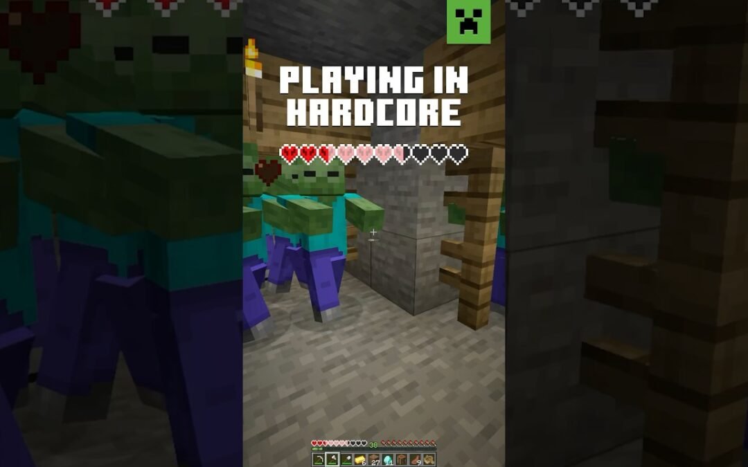 MINECRAFT HARDCORE ALMOST ENDS…
