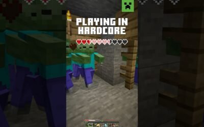 MINECRAFT HARDCORE ALMOST ENDS…