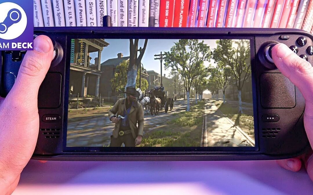 Red Dead Redemption 2 Steam Deck GAMEPLAY 40hz