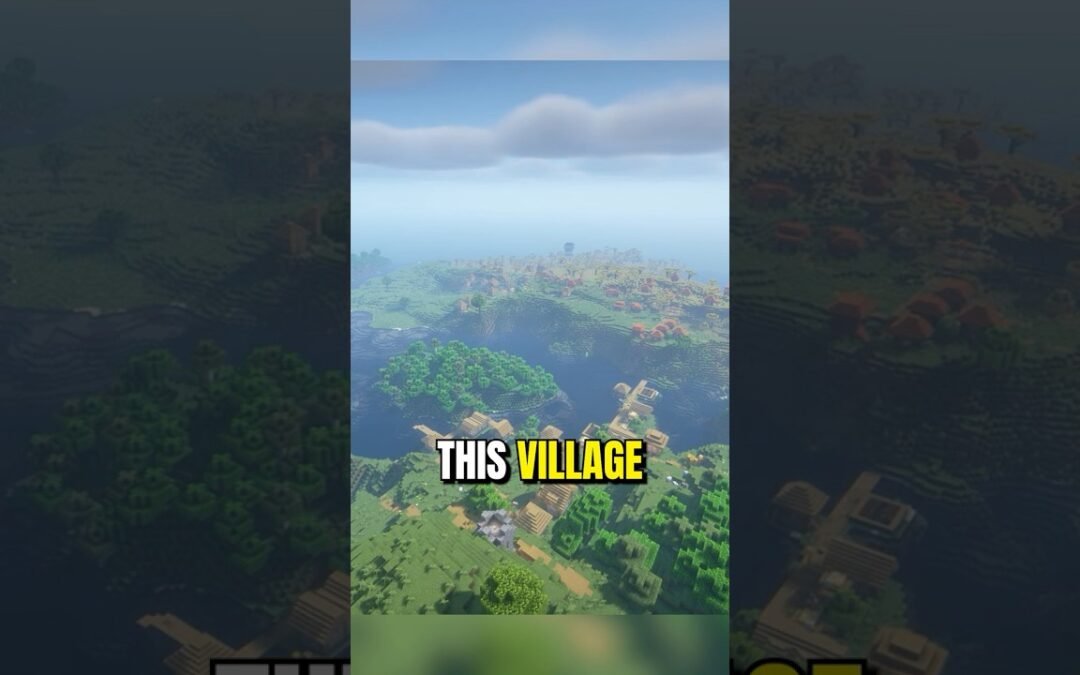 BIGGEST Village Seed in Minecraft 1.21+