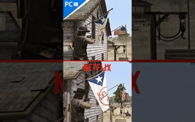 Red Dead Redemption 1 Netflix Mobile Vs Pc Version! #gaming #rdr2 #mobilegame #netflix #shorts