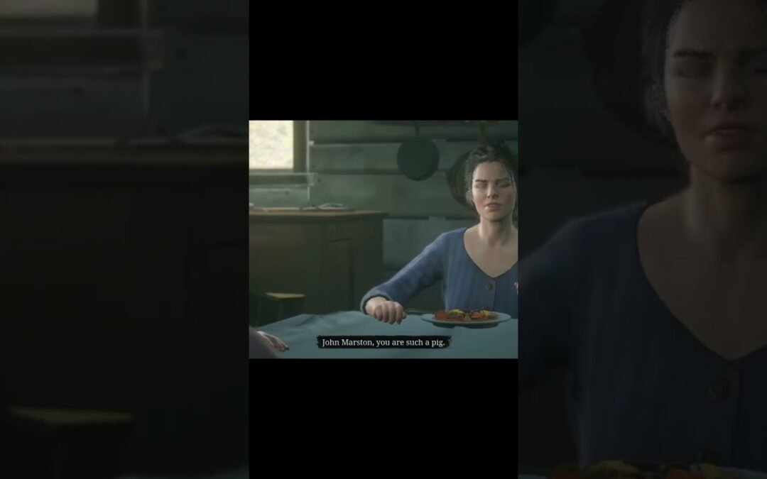John doesn’t like Abigail’s cooking | Red Dead Redemption II