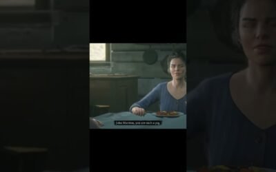 John doesn’t like Abigail’s cooking | Red Dead Redemption II
