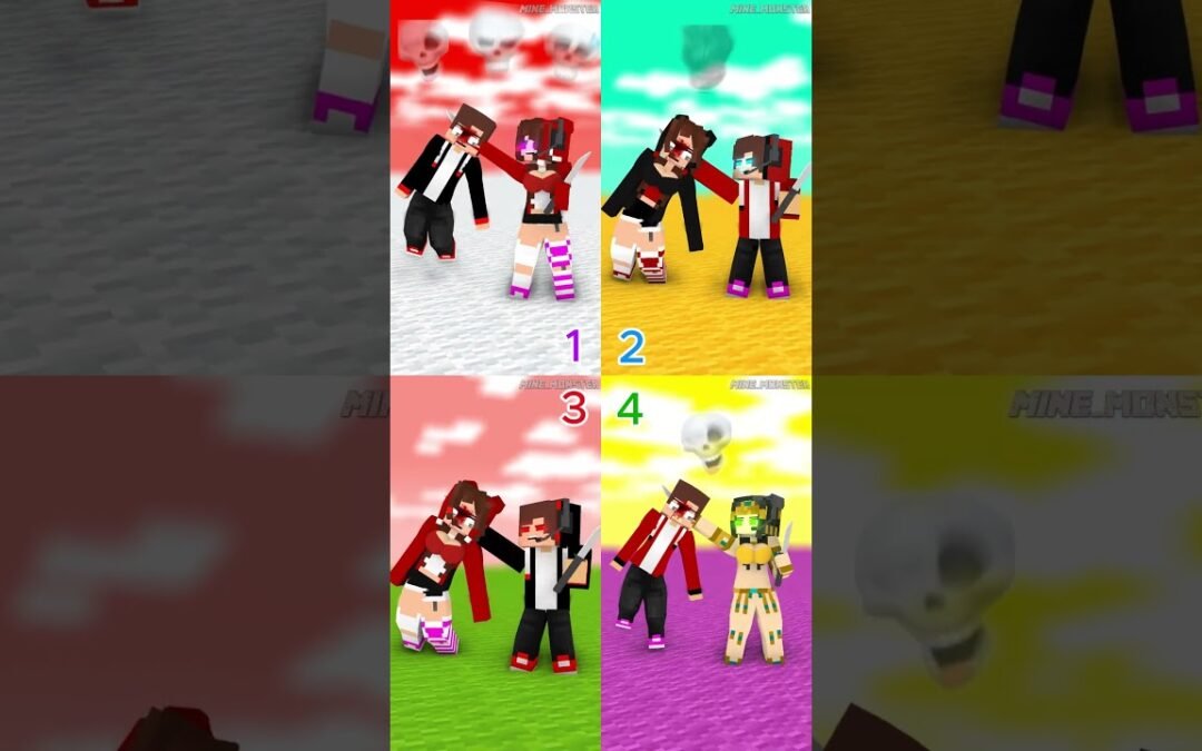 The Dark Twins : Who is the Darkest ? – MAIZEN Minecraft Animation