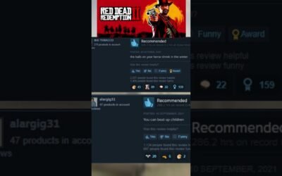 Red Dead Redemption 2 steam reviews #shorts #rdr2 #steamreviews #steam