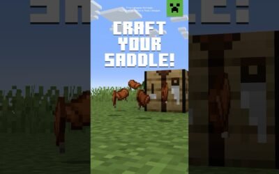 CRAFTABLE SADDLES IN MINECRAFT!