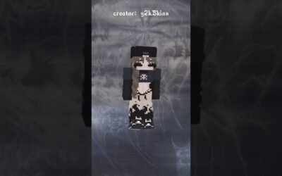 [ emo | goth | y2k ] aesthetic minecraft skins #minecraft #aestheticminecraftskins #mcskins #shorts