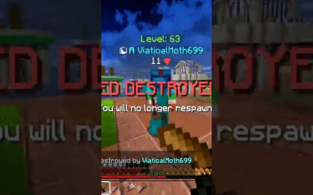 The Best Texture pack in Minecraft Bedwars | Hypixel Bedwars #shorts