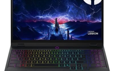 Lenovo Legion 5 15IRX10 15.1″ WQXGA OLED, Gaming Laptop, Intel Core i9 14th Gen 14900HX 1.6GHz; NVIDIA GeForce RTX 5070 8GB GDDR7; 32GB DDR5 RAM; 1TB NVMe M.2 SSD; Gigabit LAN, 2×2 WiFi 7