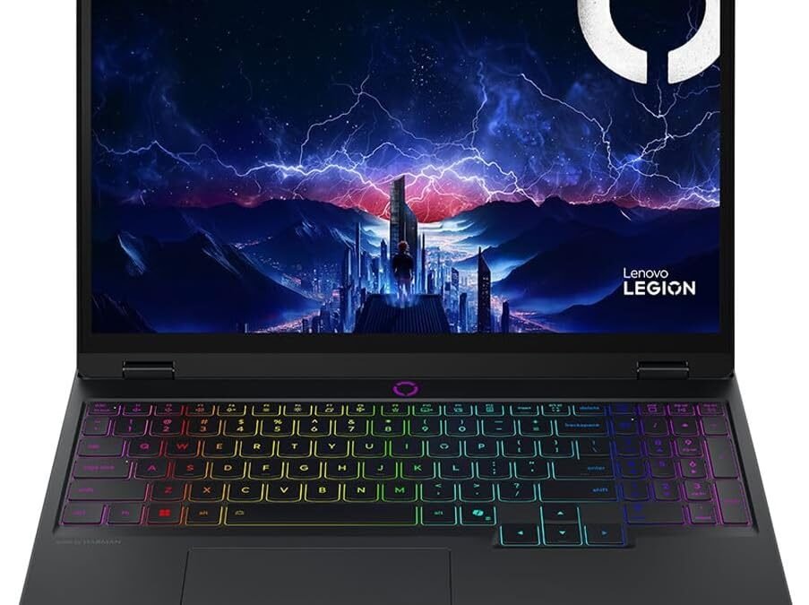 Lenovo Legion 5 15IRX10 15.1″ WQXGA OLED, Gaming Laptop, Intel Core i9 14th Gen 14900HX 1.6GHz; NVIDIA GeForce RTX 5070 8GB GDDR7; 32GB DDR5 RAM; 1TB NVMe M.2 SSD; Gigabit LAN, 2×2 WiFi 7