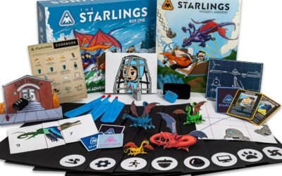 The Starlings Box – Immersive Mystery Game – Half Graphic Novel, Half Escape Room – Perfect for Independent Challenge, Date Night or Family Party Game Nights, Ages 10+