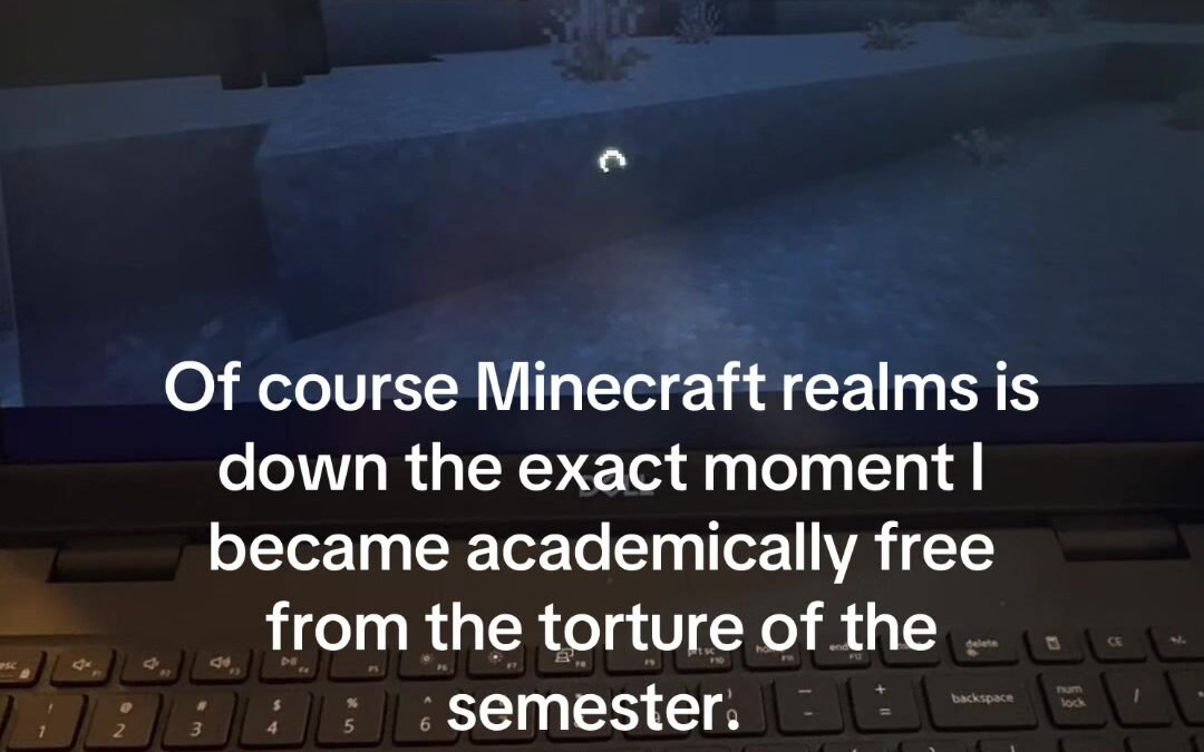 @taylor.m.blake They really said go touch grass #minecraft #fyp  …