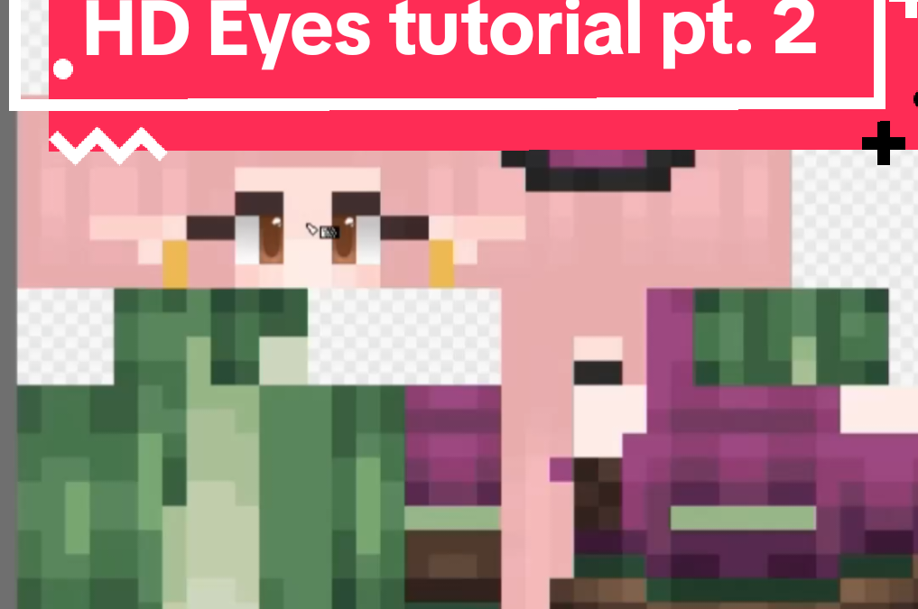 @aconstellationsjourney part two of my brain rot tutorial on HD skins! art progr…