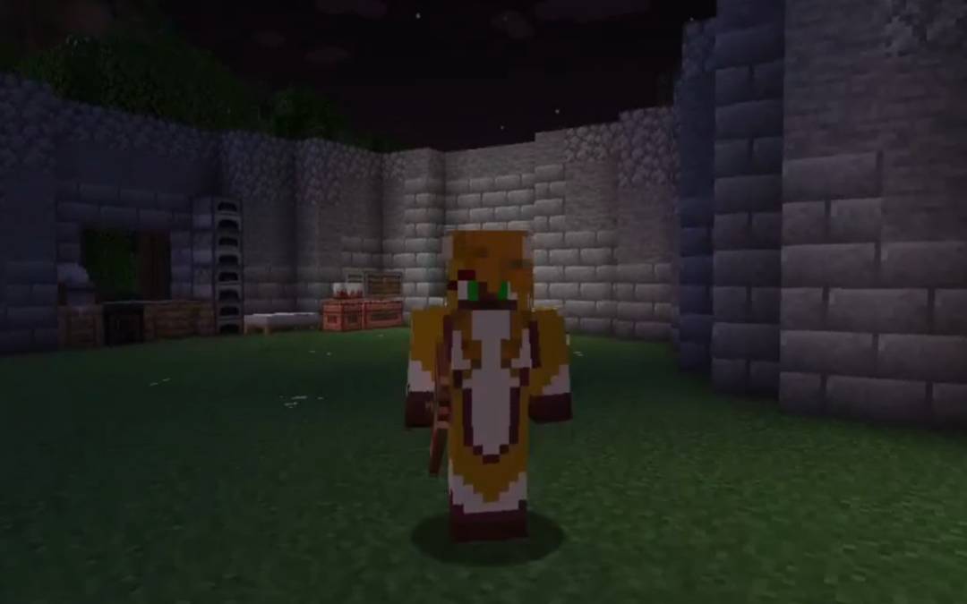 @azaelean_ i made my own minecraft  skin!!! wondering what yall thought of it?~ …