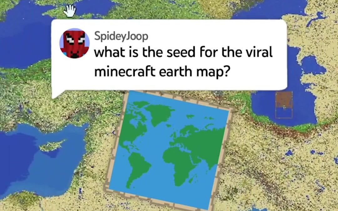 @bootsjangles The Earth Map SEED!  #minecraft #gaming #smp #cosmosmc #earthsmp  …