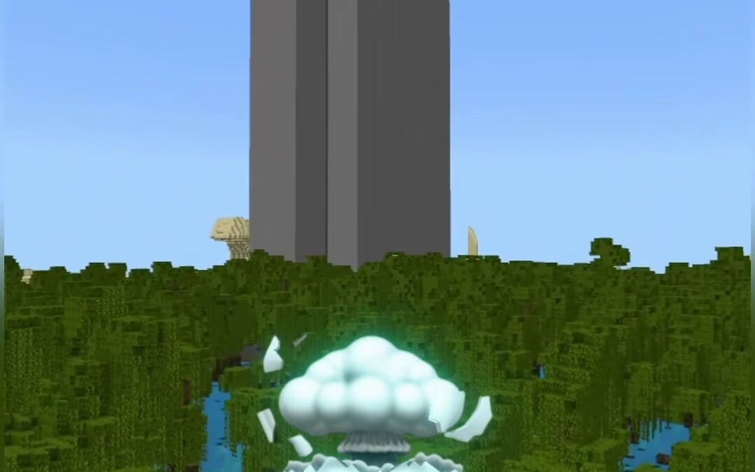 @hiproportion Minecraft Seed Spawns Giant Mansion in Desert #minecraftpartner #m…