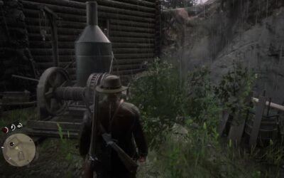 Red Dead Redemption 2 Freeing Micah via steam donkey