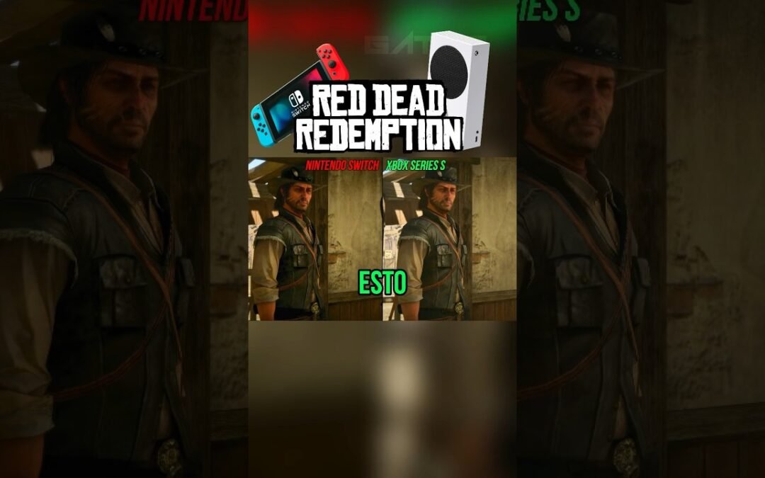 Red Dead Redemption Nintendo Switch VS Xbox Series S 🏜️ #rdr2 #nintendoswitch #xboxseriess