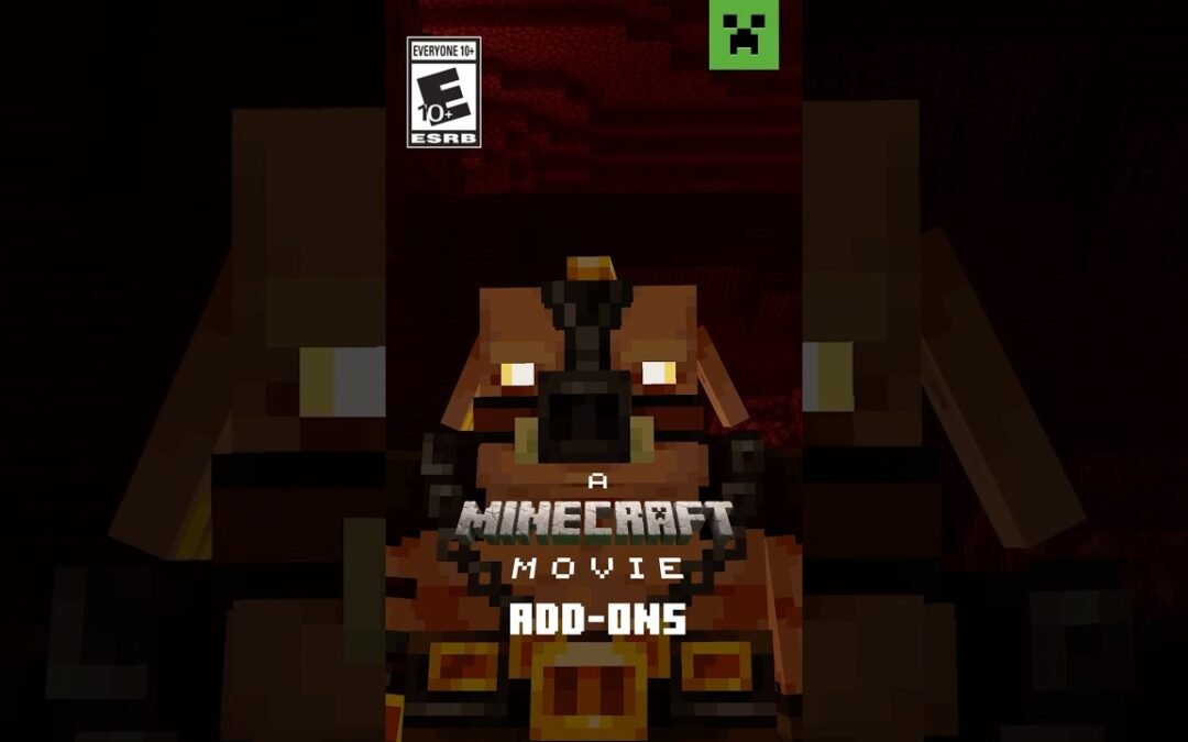 Gear up and fight the Piglins! | A Minecraft Movie: Add-on