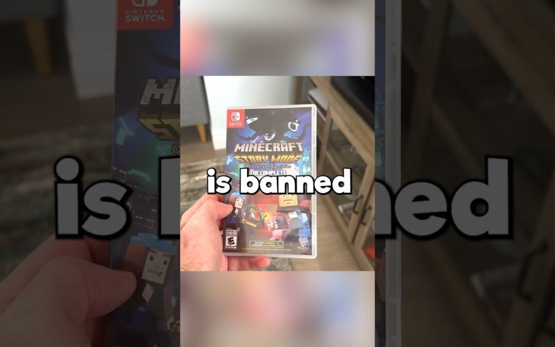 The BANNED Nintendo Switch Game #russvandy #minecraft #nintendominecraft #nintendoswitch