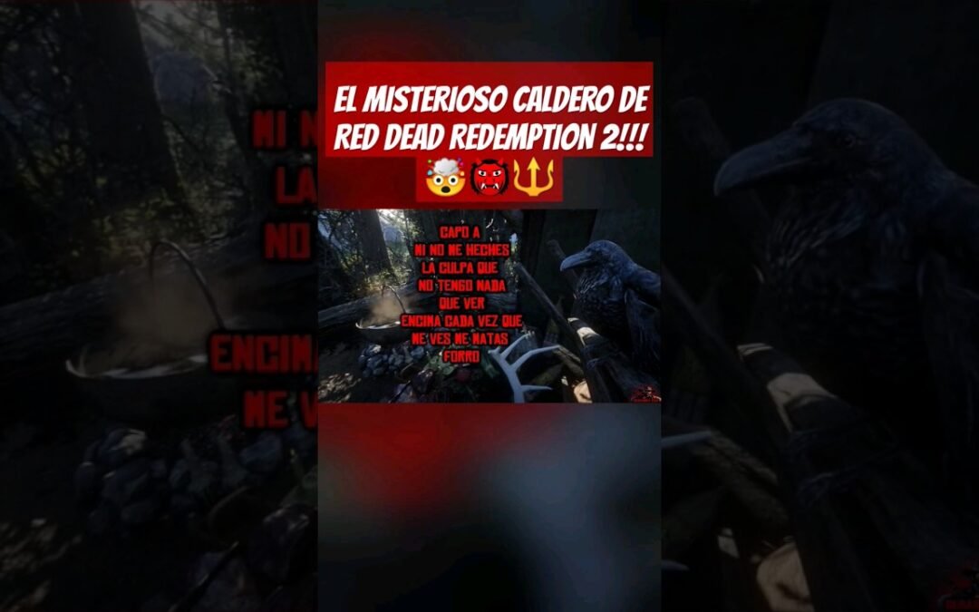 EL MISTERIOSO CALDERO DE RED DEAD REDEMPTION 2!!! 🤯👹🔱 #rdr #rdro #rdr2modohistoria #redeadredemption
