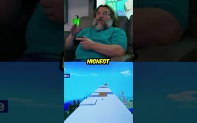 This is what Jack Black’s Minecraft Addiction Looks Like!