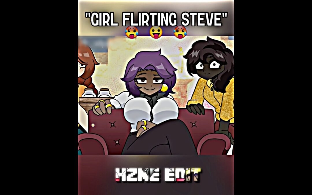 Girl Flirting Steve Cursed Minecraft Moments ft. Trollface #memes