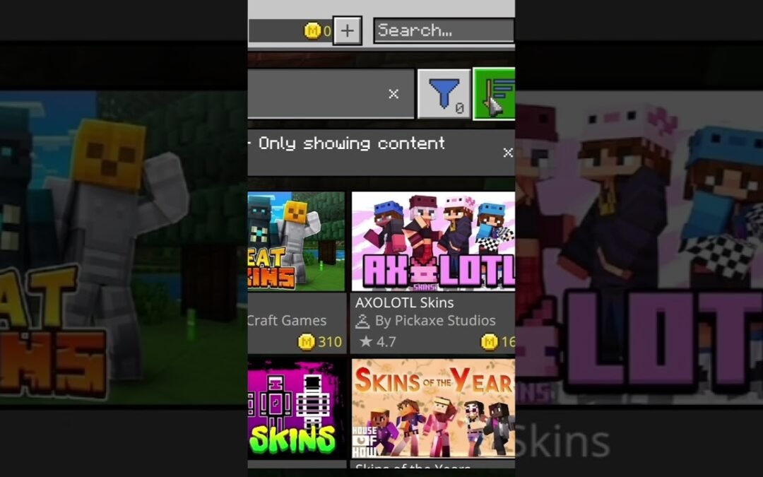 How to get free skins in Minecraft bedrock #Tutorial #FreeSkin #Minecraft #Free#MinecraftTutorial